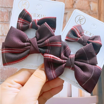 HARAHU Щипки за коса cb-19690 - Бордо kp19690 (cb-19690)