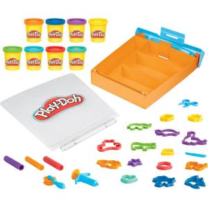 Hasbro Play-Doh Въображаеми животинки - кутия с 22 инструмента и 8 цвята
