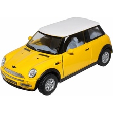 Kinsmart Mini Cooper žlutá 1:28