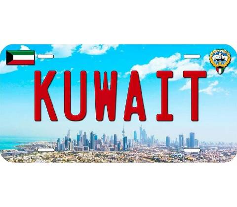 Ceduľa značka Kuwait