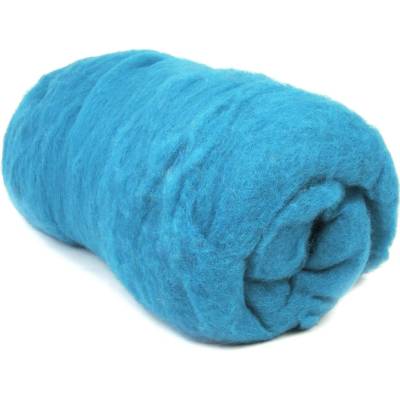 Mykaná vlna modrý tyrkys zvolte variantu: 250 g