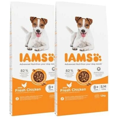 IAMS ProActive Health Mature & Senior All breeds Chicken 2 x 12 kg