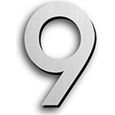 JNF - DOMOVÁ ČÍSLICA IN.34.003.PF "9" - 100 mm Výška: 100 mm