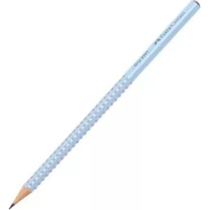 Faber-Castell Faber-Castell: Графитен молив Grip, 2B - небесносин