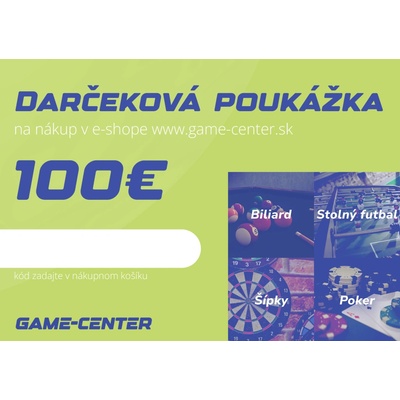 Darčekový poukaz v hodnote 100€