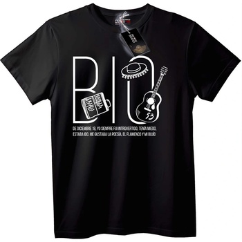 NOONEBRAND Тениска Фламенко Музика - 2XL, White