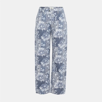 Firetrap Дамски дънки Firetrap Print Jeans Ladies - Blue Floral