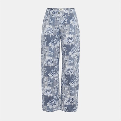 Firetrap Дамски дънки Firetrap Print Jeans Ladies - Blue Floral