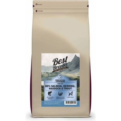 Best Breeder Wild 80 Salmon & Herring & Haddock & Trout 10 kg