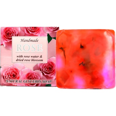 Aroma Essence Hand made prírodné glycerínové mydlo rose 60 g