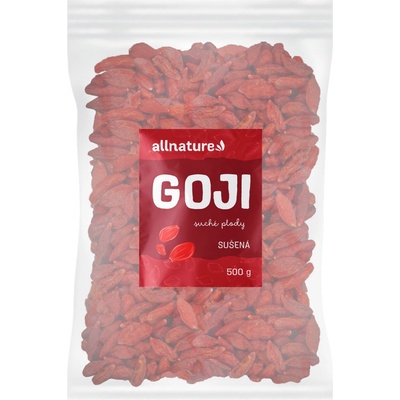 Allnature Goji Kustovnica čínska sušená 500 g