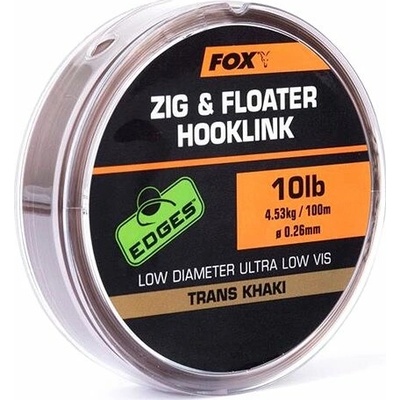 Fox Zig & Floater Hooklink 100 m 0,26 mm 10 lb