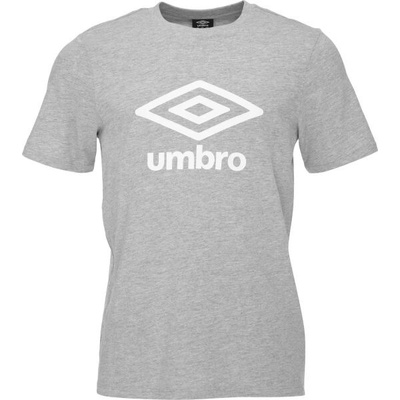 Umbro LARGE LOGO TEE ESSENTIALS šedá
