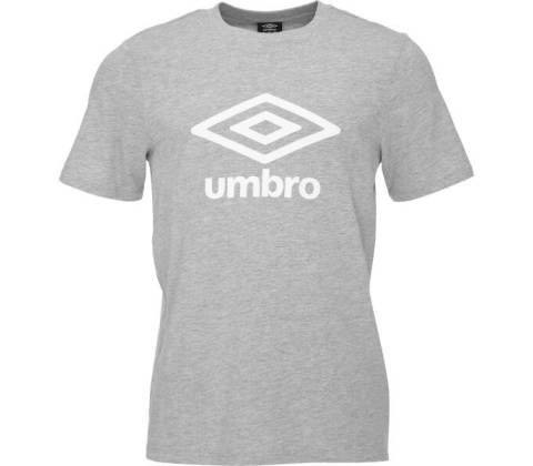 Umbro LARGE LOGO TEE ESSENTIALS šedá