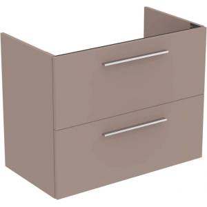 Ideal Standard i. Life A - Шкаф под мивка, 80x44x63 см, 2 чекмеджета, матово бежов T5256NH (T5256NH)