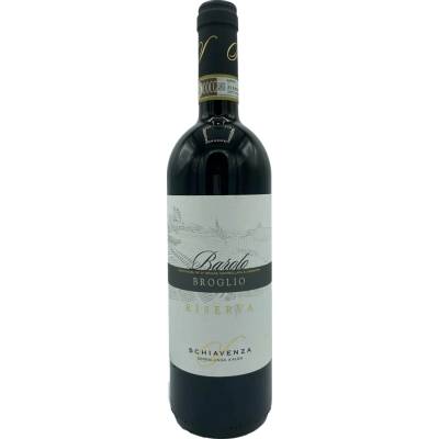 Schiavenza Barolo Broglio Riserva 2016 Červené 15% 0,75 l (holá láhev)