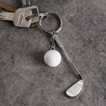 Image 1 of Dreboliiki Метален Ключодържател - Голф