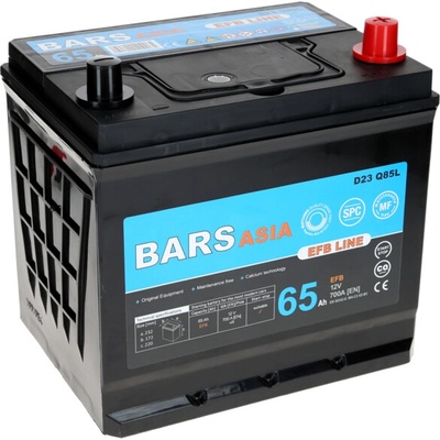 Bars EFB 12V 65Ah 700A BF65D23C