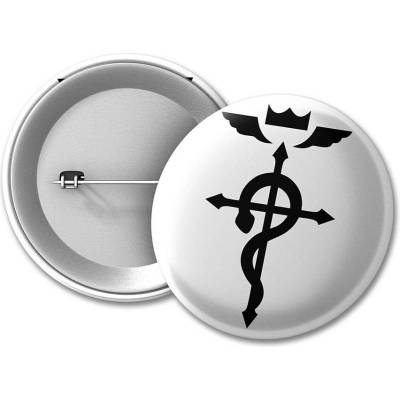 Fullmetal Alchemist placka Flamel 50 mm