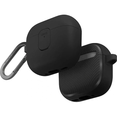 Uniq Clyde Lock Case за AirPods 4 - черен (8886463693193)
