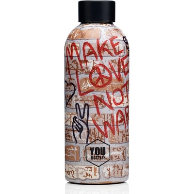 You Bottles Termoláhev na pití Dual Design Make Love Not War 500 ml