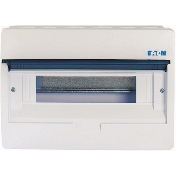 Eaton Пластмасово табло за открит монтаж eaton bc-o-1/12 eco ip40, 280347 - 1 ред, 12 модула (280347)