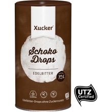 Xucker Chocolate Drops tmavá čokoláda 750 g