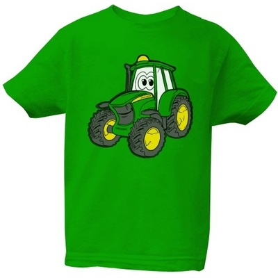 Tričko s potiskem Triko John Deere kids dětské Středně zelená