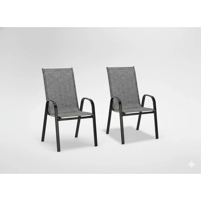 Pro-Tech shop NEO9917 Zahradní křesla, šedá 54x72x96 cm 62430 – Zbozi.Blesk.cz