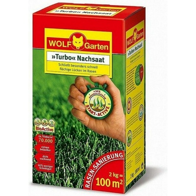 WolfGarten SR 100 Turbo osivo na dosev trávnika na 100m2, 2kg 3826845