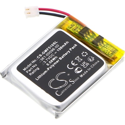 Cameron Sino Батерия за Garmin Fenix 5S, Fenix 5S Plus, 150 mAh, Li-Pol (CS-GMF510SL)