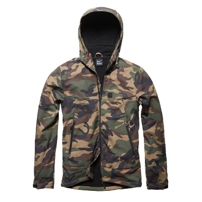 Vintage Industries Alford Softshell яке, горски камуфлаж (30101P.woodlandcamo)