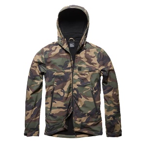 Vintage Industries Alford Softshell яке, горски камуфлаж (30101P.woodlandcamo)