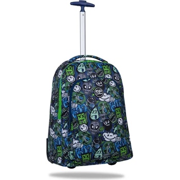 COOLPACK Ученическа раница на колела Coolpack - ALAN - Monster Team