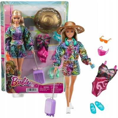 Mattel Barbie Holiday Fun + príslušenstvo