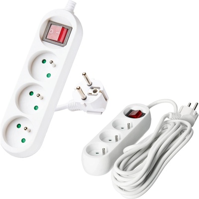 Kobi Prodlužovací kabel s vypínačem 3Z 5m KB0240