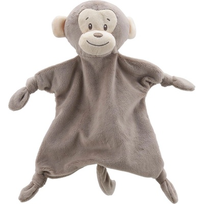 The Puppet Company - Бебешка кърпа за гушкане Маймунка, серия Wilberry ECO Comforters