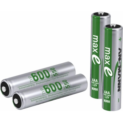 Ansmann NiMH AAA 550 mAh 4ks 1311-0005