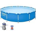 Bestway Сглобяем басейн Bestway 56681 с филтърна помпа, 366х76 см