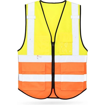 Korntex Munich Multifunkční reflexní vesta KX030 Signal Yellow