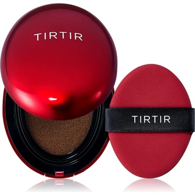 TIRTIR Mask Fit Red Cushion дълготраен грим в гъбичка цвят 47N Ebony 18 гр
