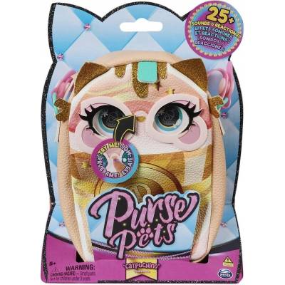 Spin Master Purse Pets Catpuchino odtiene žltej a zlatej