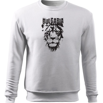 Image 1 of DRAGOWA мъжки суитшърт български лъв, бял (37177)