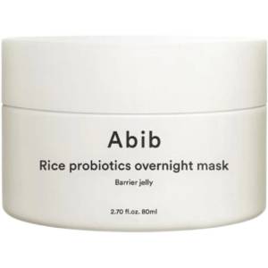 Abib Rice Probiotics Overnight Mask Barrier Jelly Нощна маска-желе за лице 80 ml