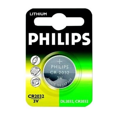 Philips CR2032 3, 0V Coin Blister (CR2032/01B)