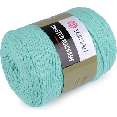 Prima-obchod Pletací příze Twisted Macrame 500 g rozčesávací, barva 10 (775/921) mint