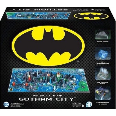 4D Cityscape 4D puzzle Batman Gotham City 1500 ks