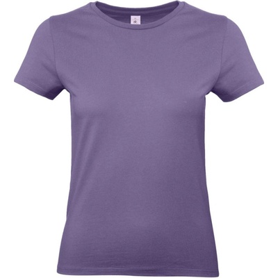 B&C Tričko B&C E190 dámské krátký rukáv COT 01004Tu4400 Lilac millennial