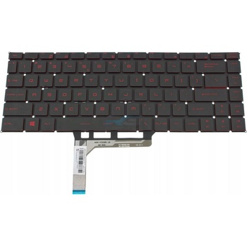 Klávesnice MSI GF63 THIN 10SCSR / LED RED