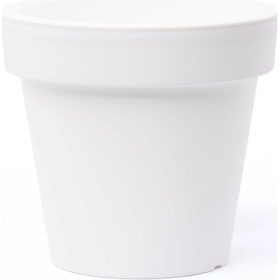 PROSPERPLAST LOFLY Kvetináč 15,8cm biely